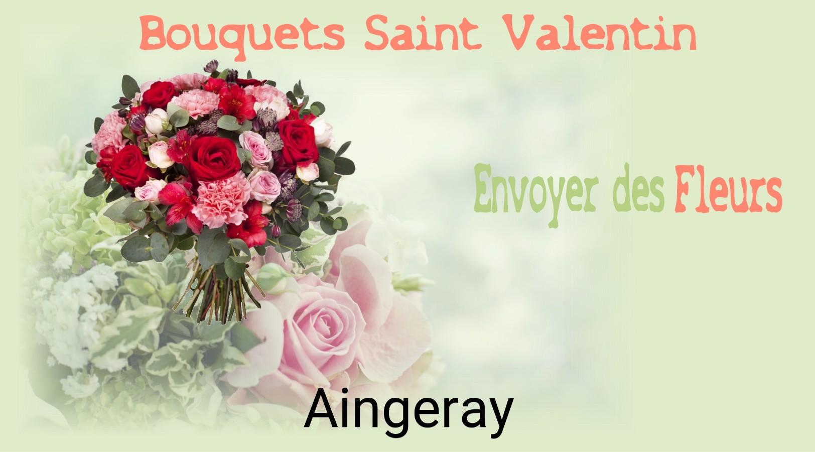 Roses de Saint-Valentin livrées à Aingeray